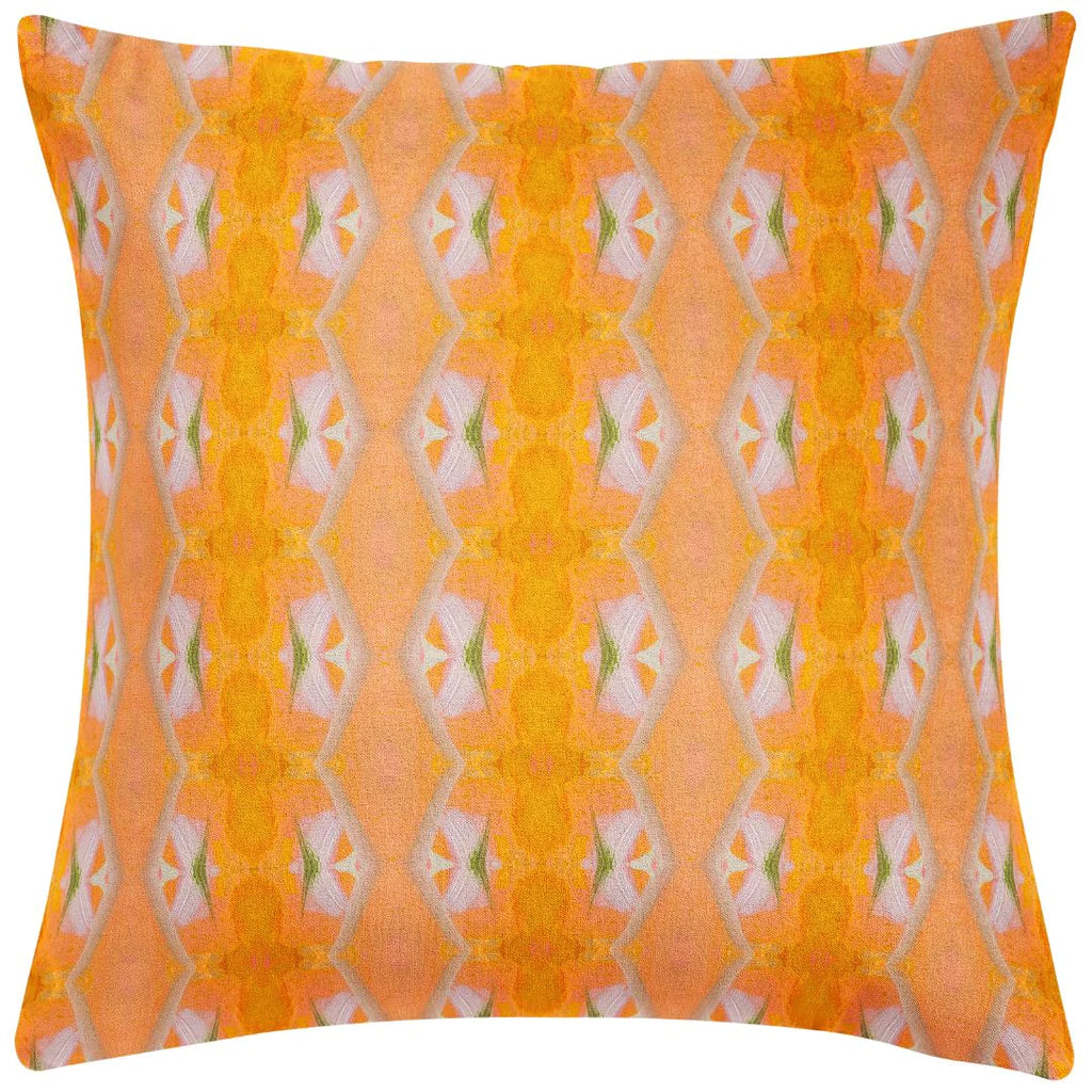 Laura Park Orange Blossom Linen Cotton Pillow