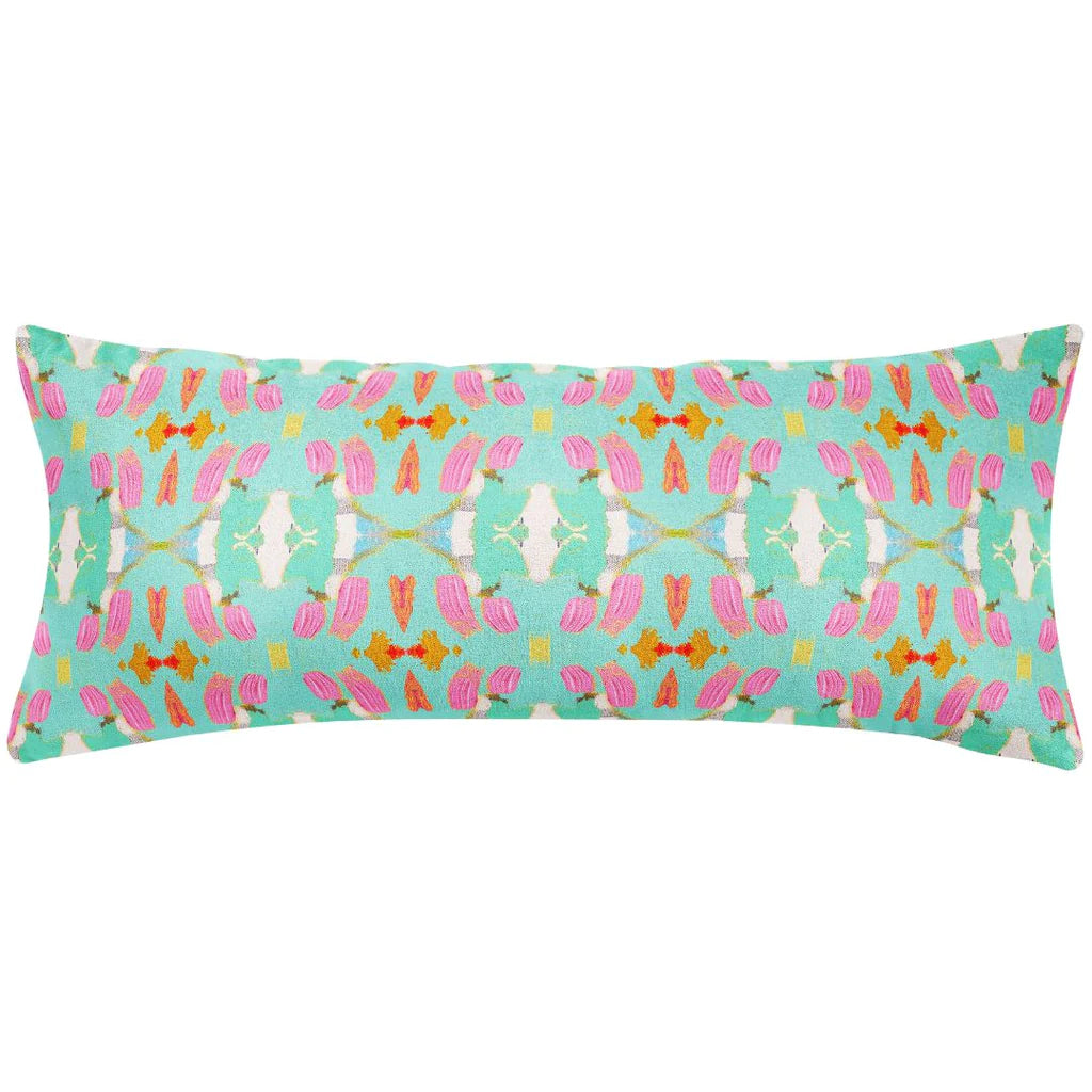 Laura Park Birds of Paradise Linen Cotton Pillow