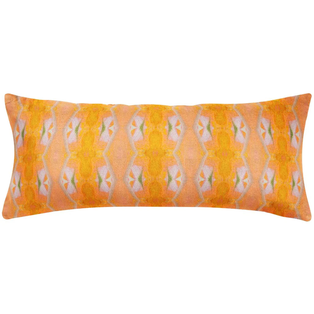 Laura Park Orange Blossom Linen Cotton Pillow