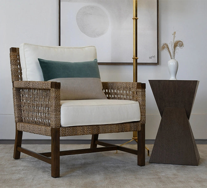 Worlds Away Harmon Club Chair