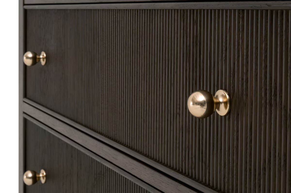 Essentials For Living Highland Open Shelf 2 Drawer Nightstand