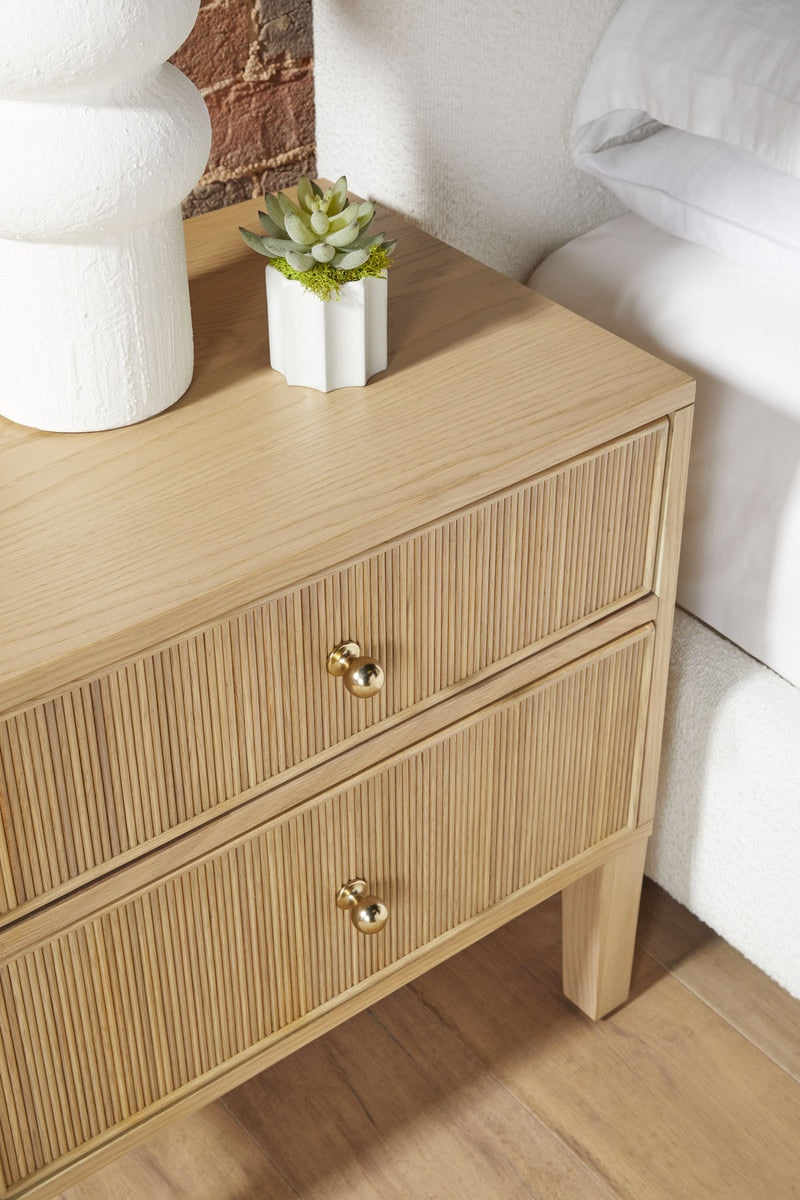 Essentials For Living Highland 2 Drawer Nightstand