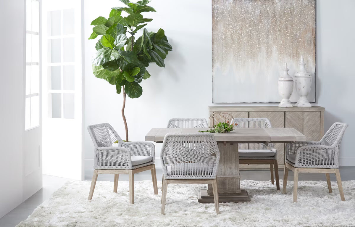 Essentials For Living Hudson 44" Square Extension Dining Table