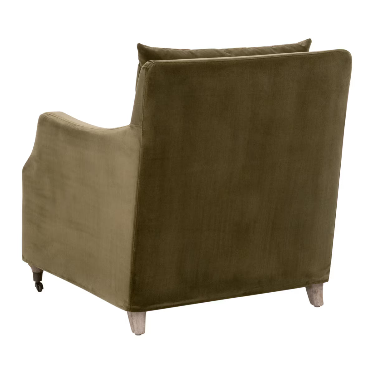 Essentials For Living Jade Slipcover Club Chair