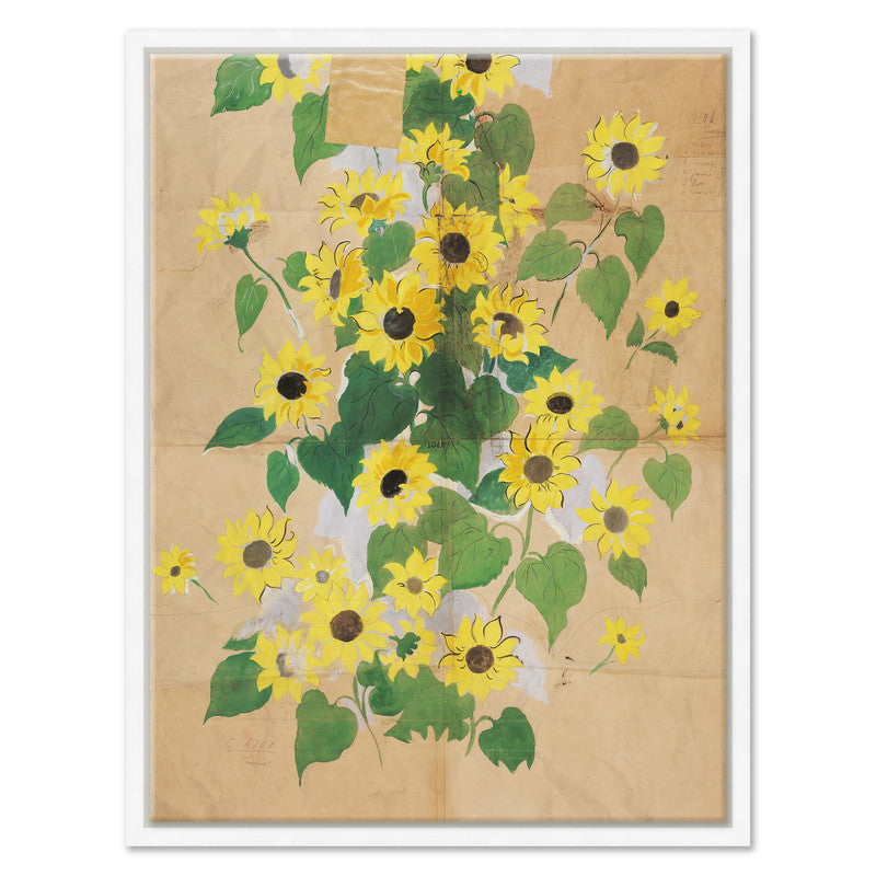 Paule Marrot Sunflowers Print
