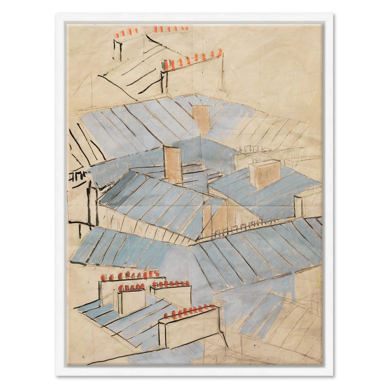 Paule Marrot Rooftops Art