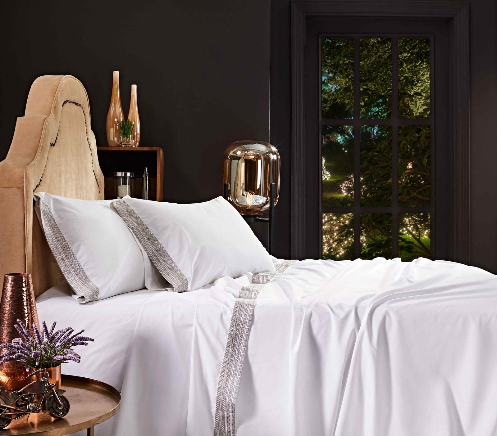 Orchids Lux Home Olivia Sheet Set