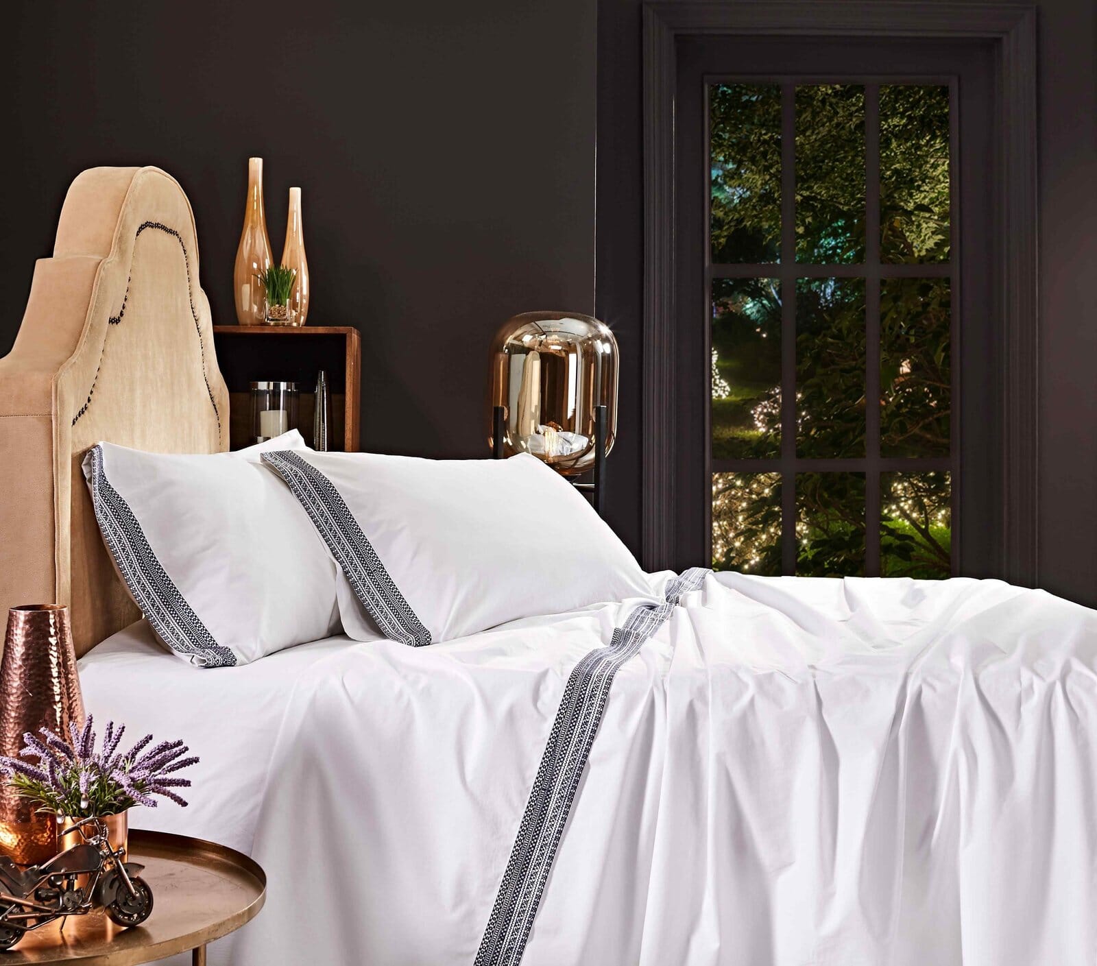 Orchids Lux Home Olivia Sheet Set