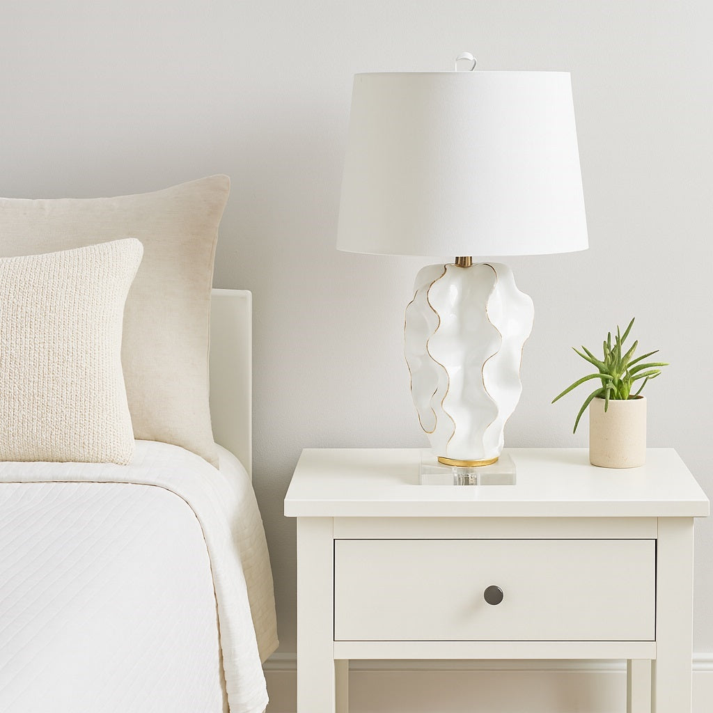 Old World Designs Hannah Wave Lamp