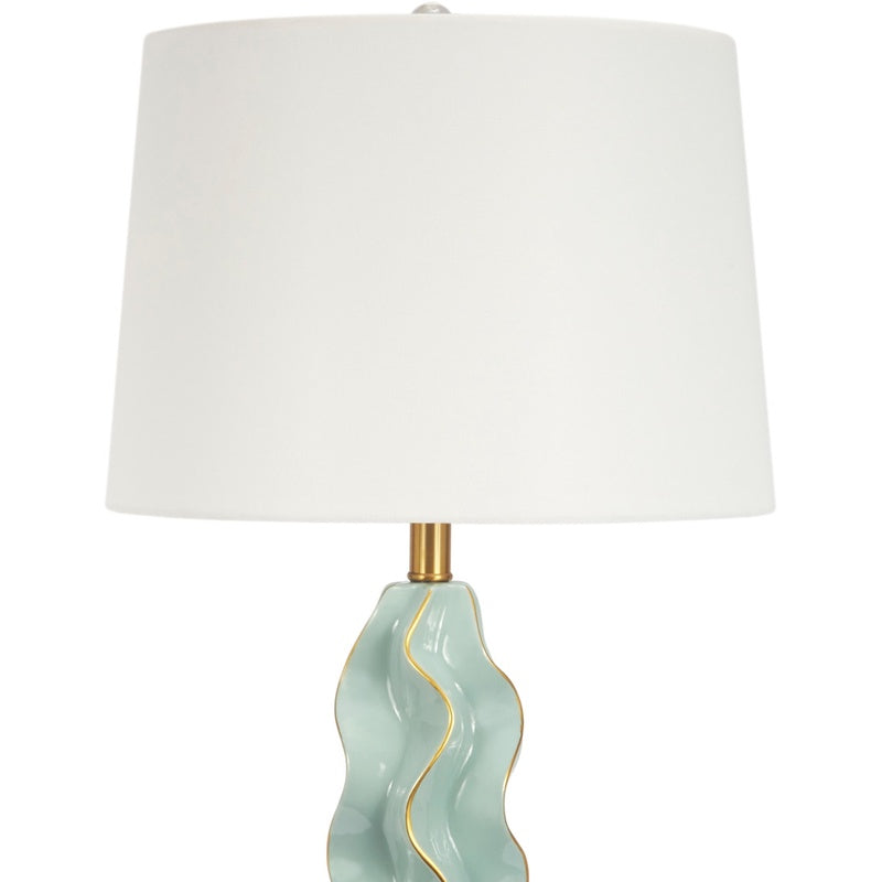 Old World Designs Hannah Wave Buffet Lamp 36"H