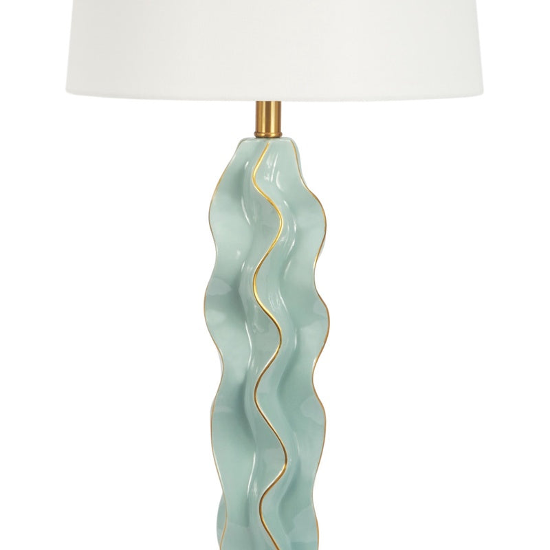 Old World Designs Hannah Wave Buffet Lamp 36"H