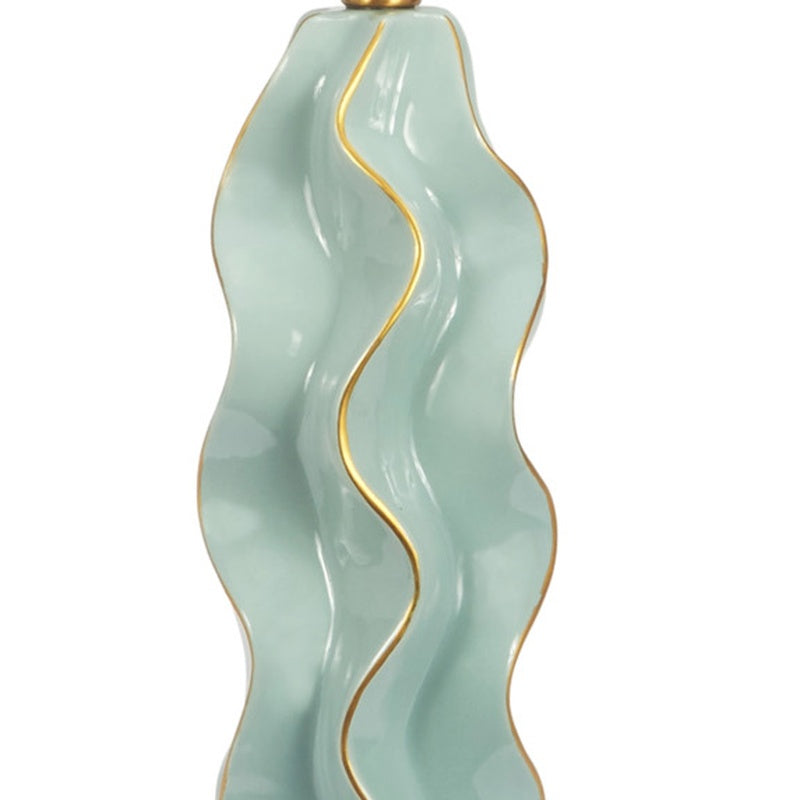 Old World Designs Hannah Wave Buffet Lamp 36"H