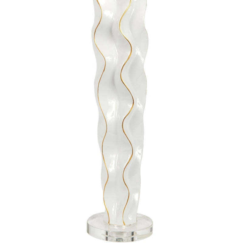 Old World Designs Hannah Wave Buffet Lamp 36"H