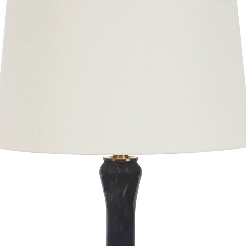 Old World Design Landon Hand-Blown Glass Lamp