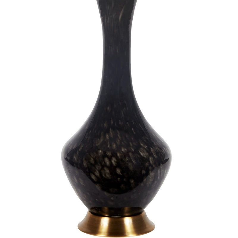 Old World Design Landon Hand-Blown Glass Lamp