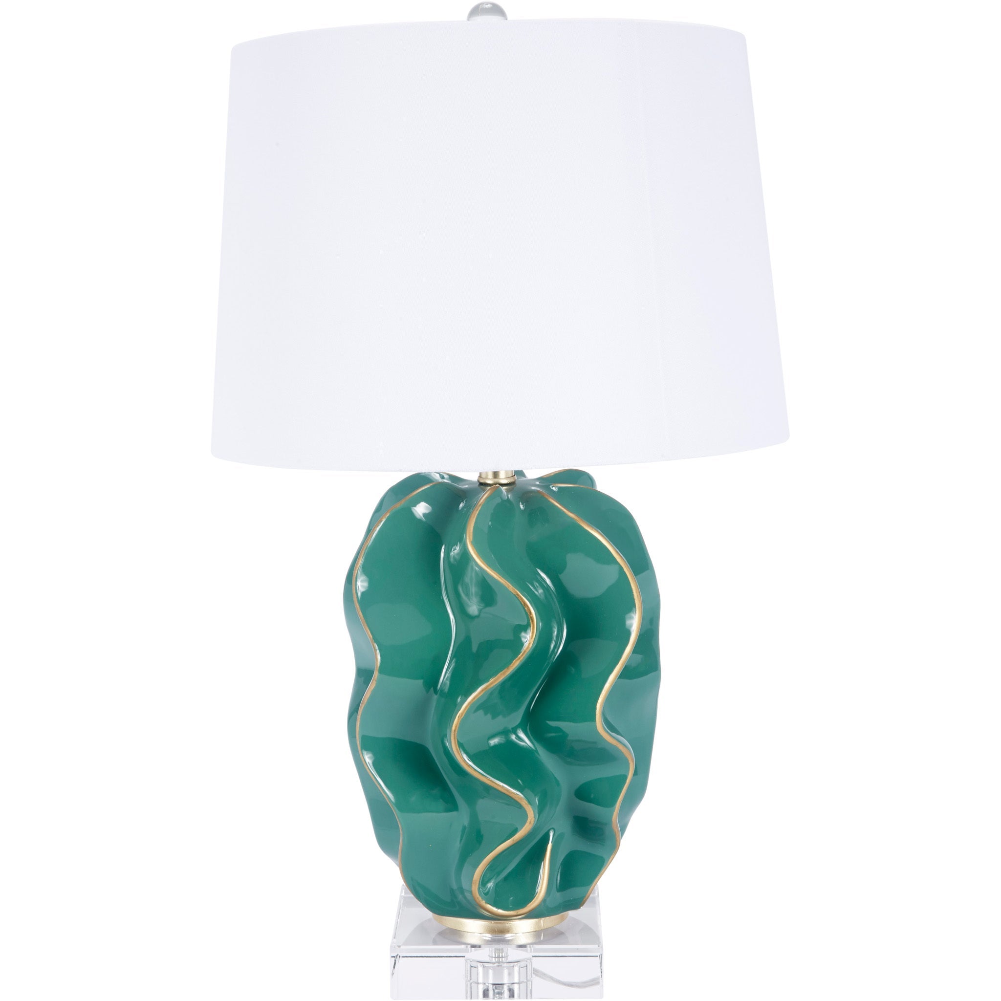 Old World Designs Hannah Wave Lamp