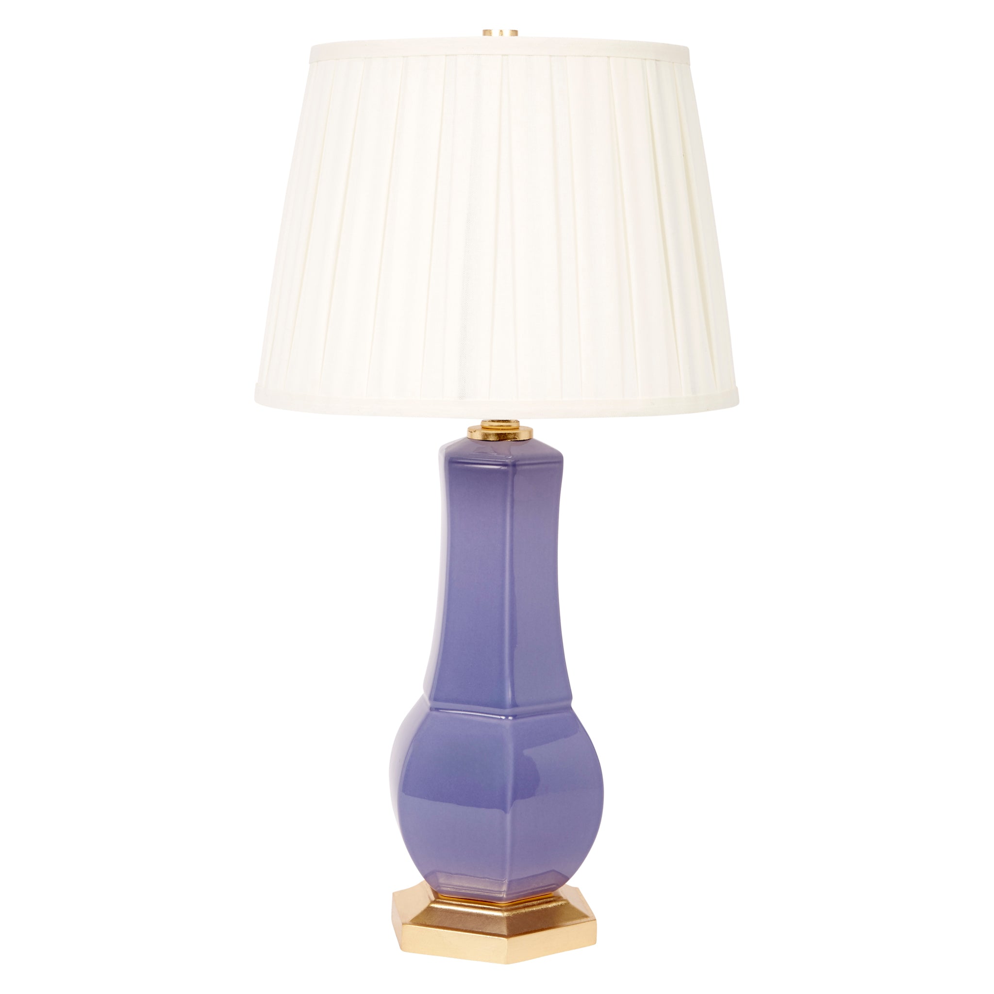 Old World Design Betty Lavender Lamp