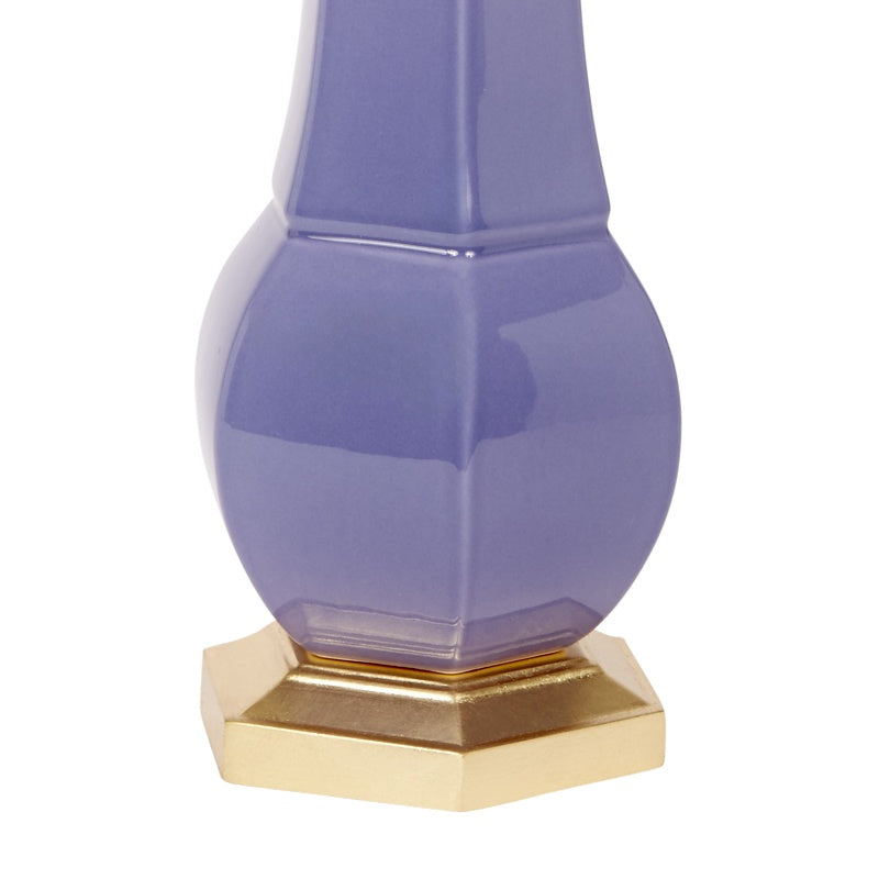 Old World Design Betty Lavender Lamp
