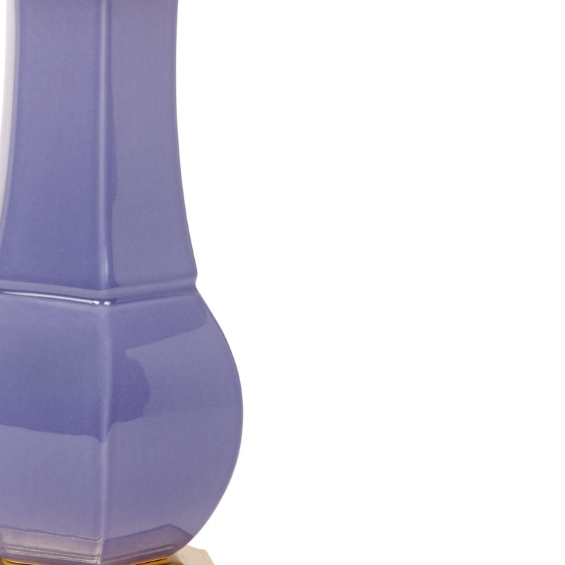 Old World Design Betty Lavender Lamp