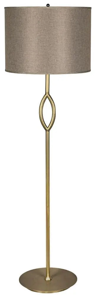 Noir Ridge Floor Lamp With Shade