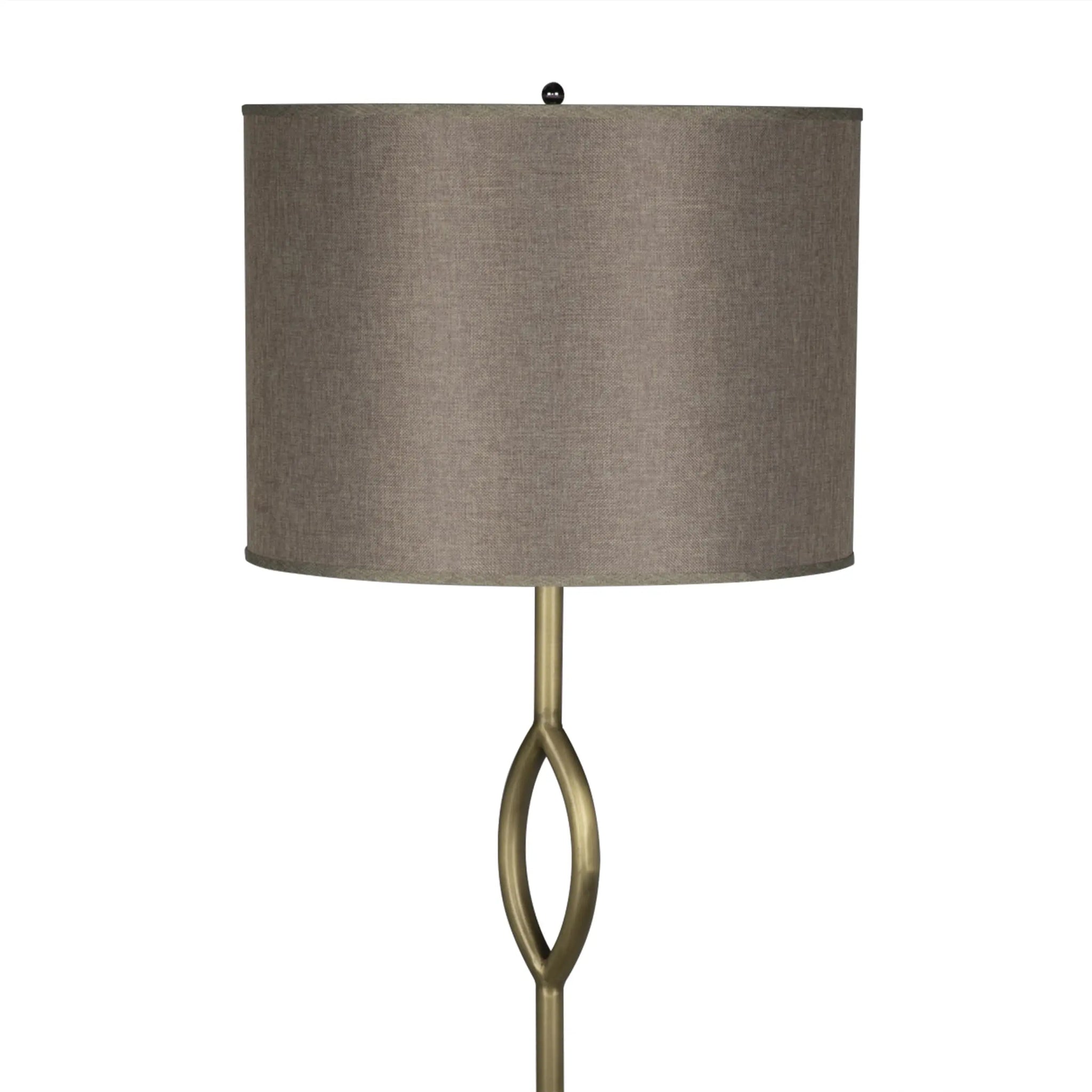Noir Ridge Floor Lamp With Shade