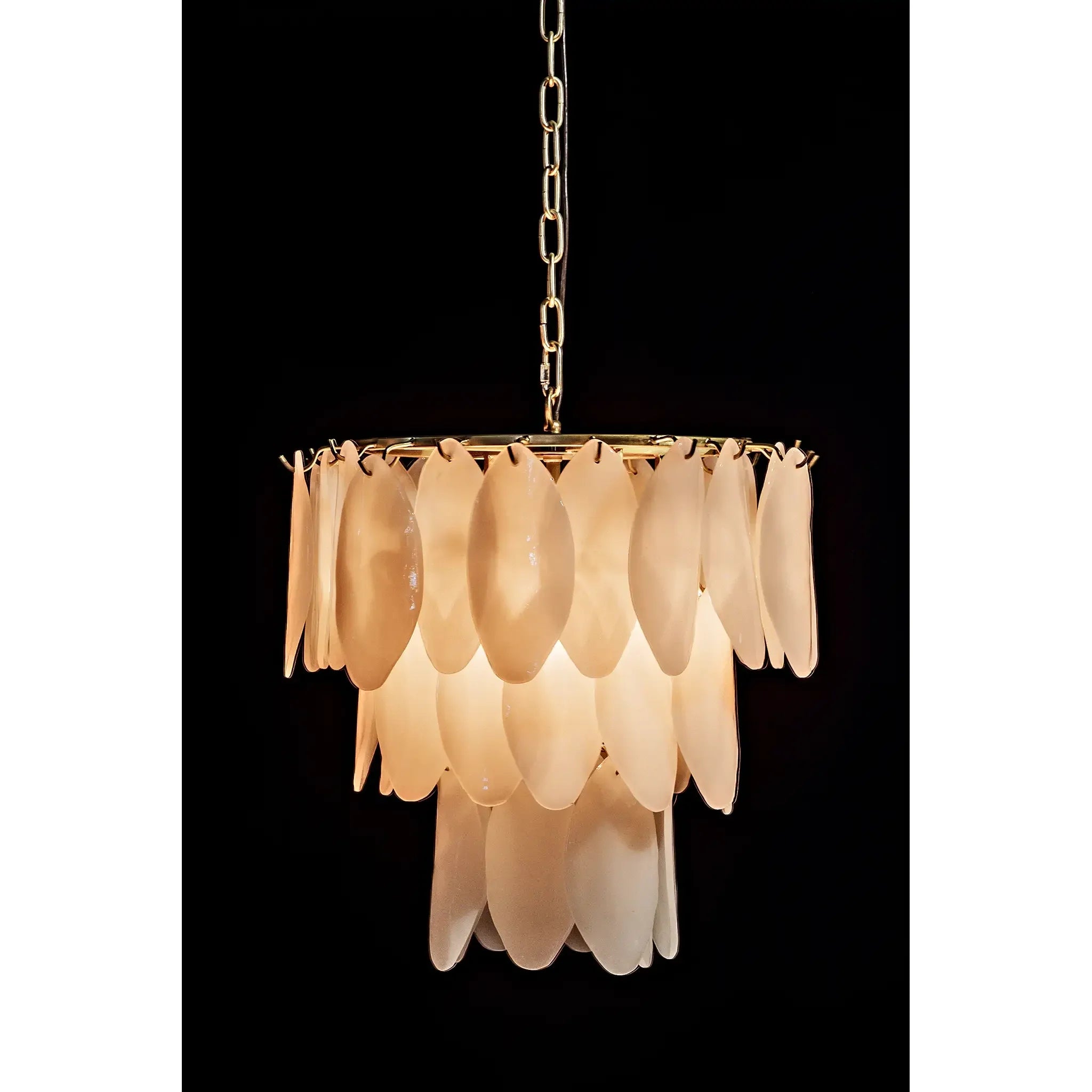 Noir Lotus Chandelier
