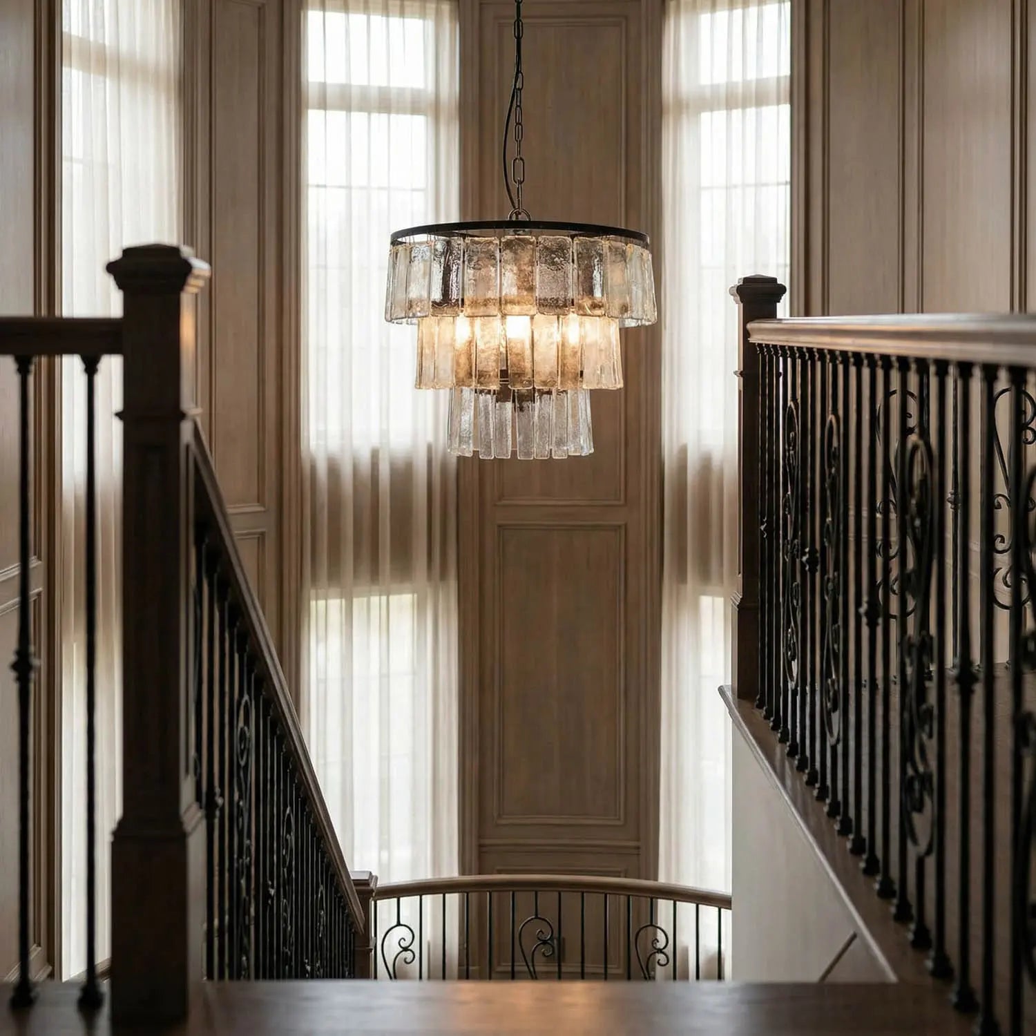 Noir Carnegie Chandelier