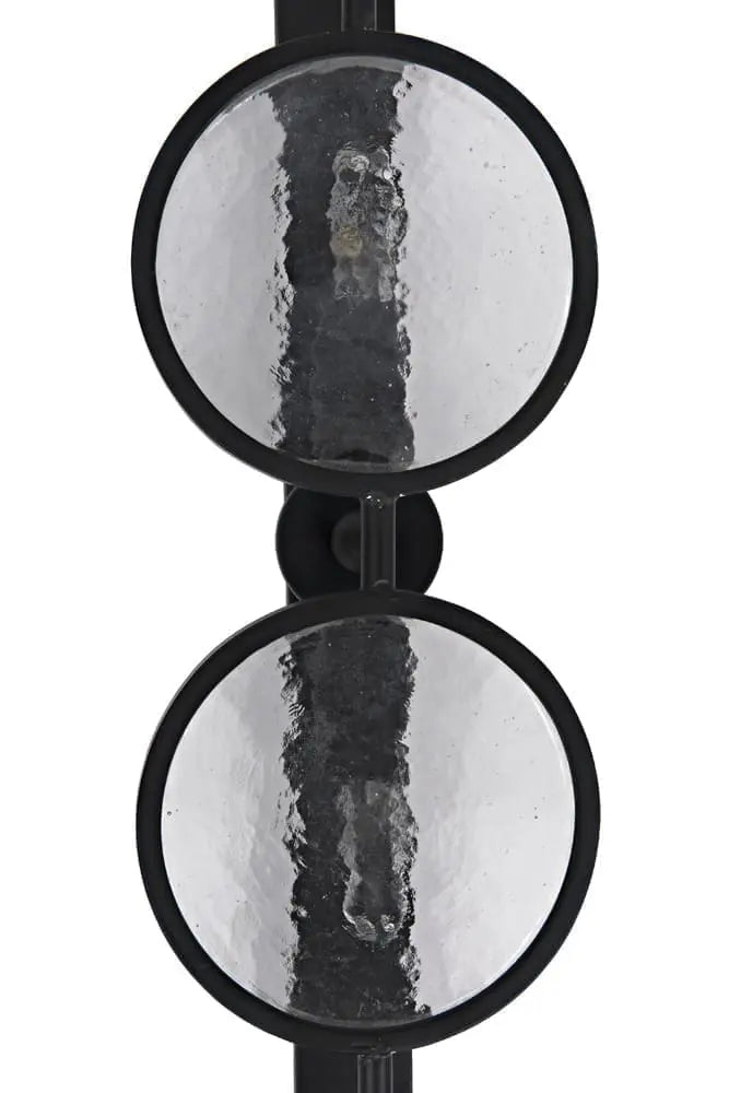 Noir Ordo Sconce, Black Steel