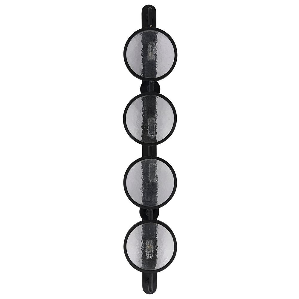 Noir Ordo Sconce, Black Steel