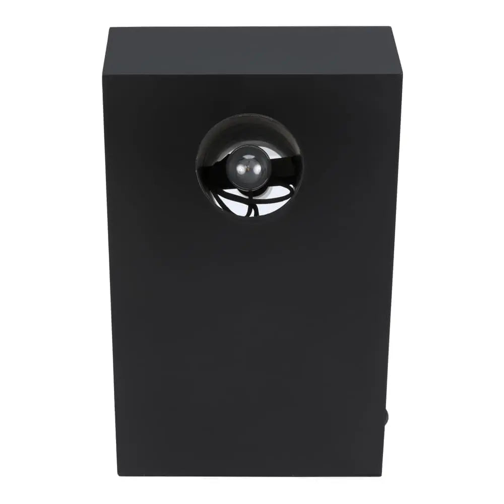 Noir Topo Lamp, Black Steel