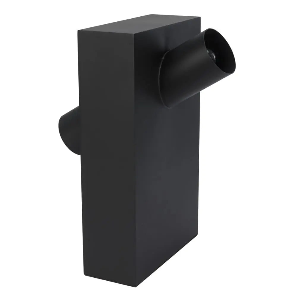 Noir Topo Lamp, Black Steel