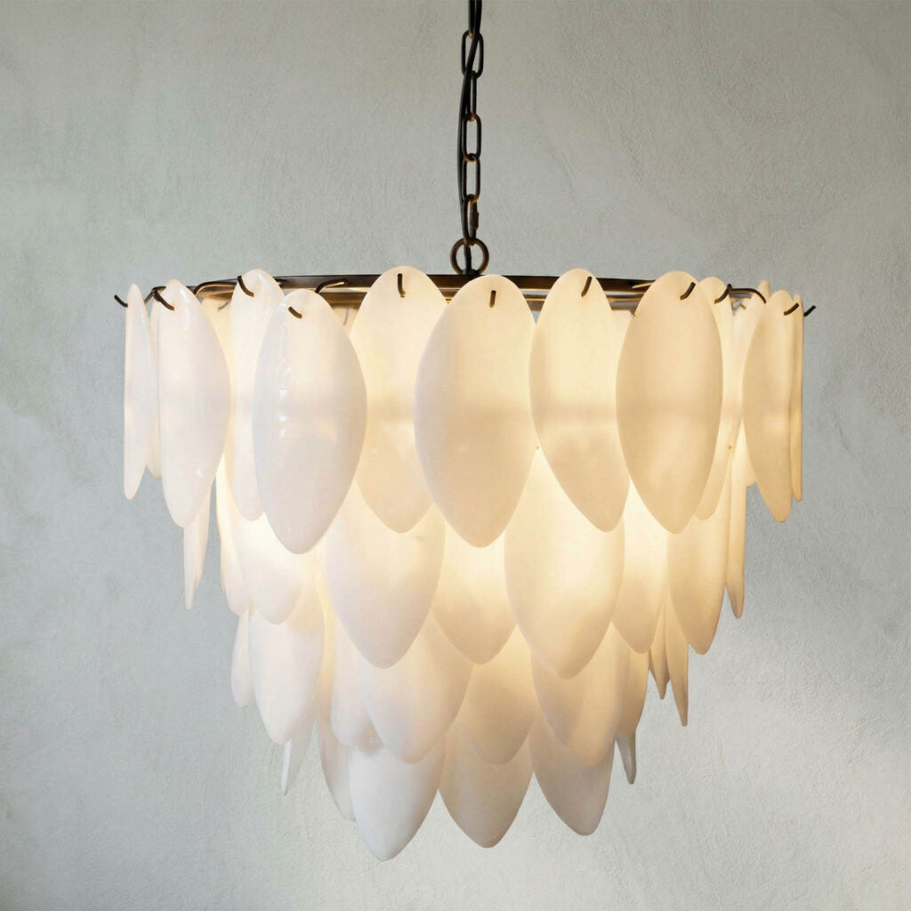 Noir Lotus Chandelier