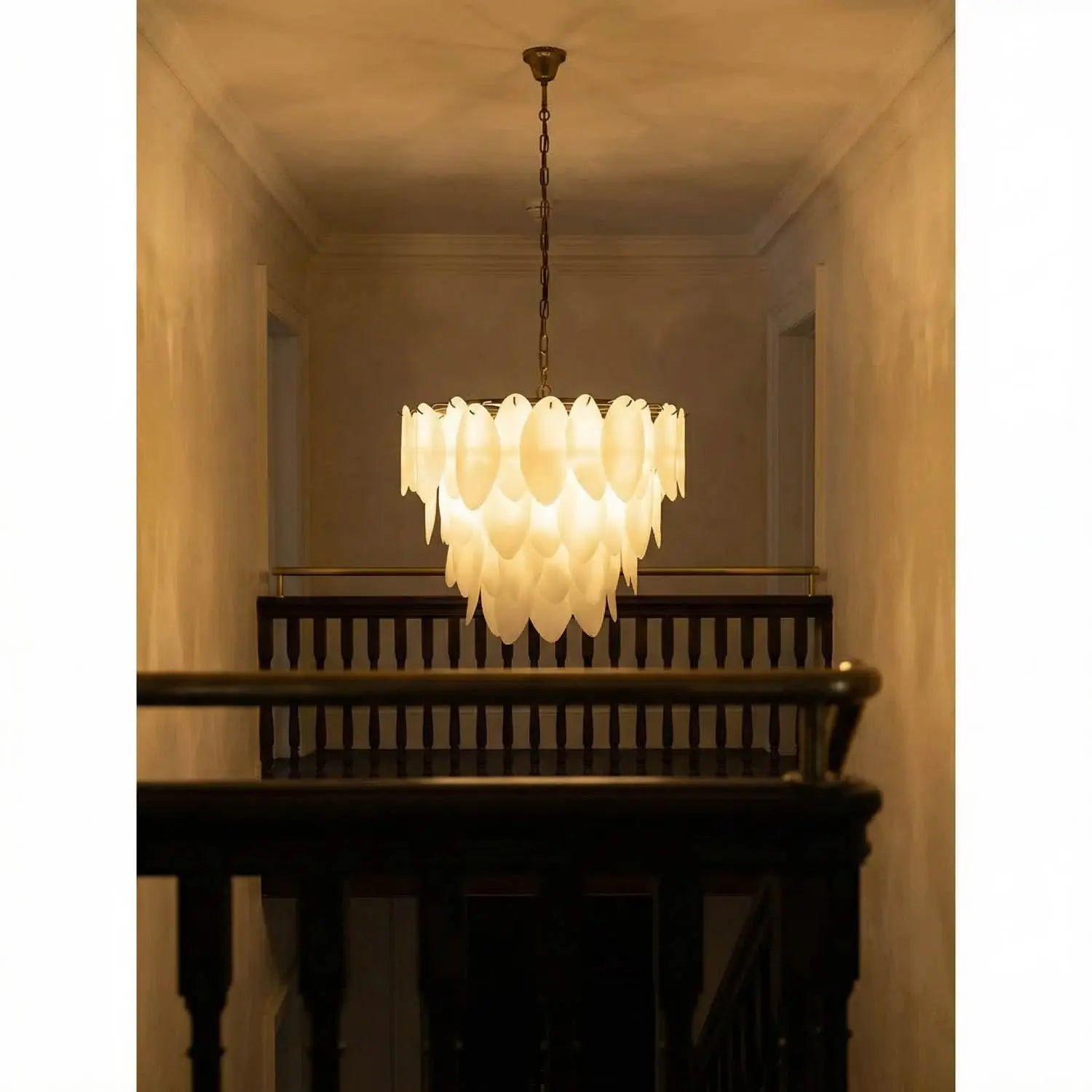 Noir Lotus Chandelier