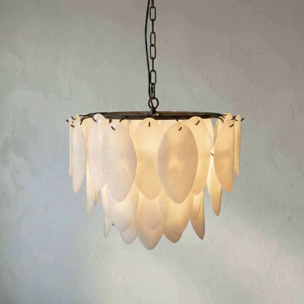 Noir Lotus Chandelier