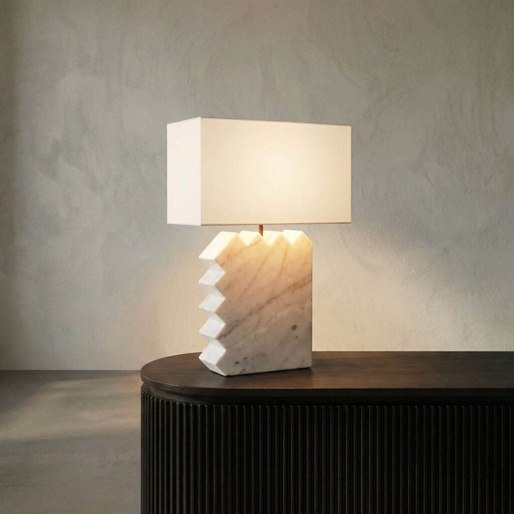 Noir Gaheris Table Lamp With Shade