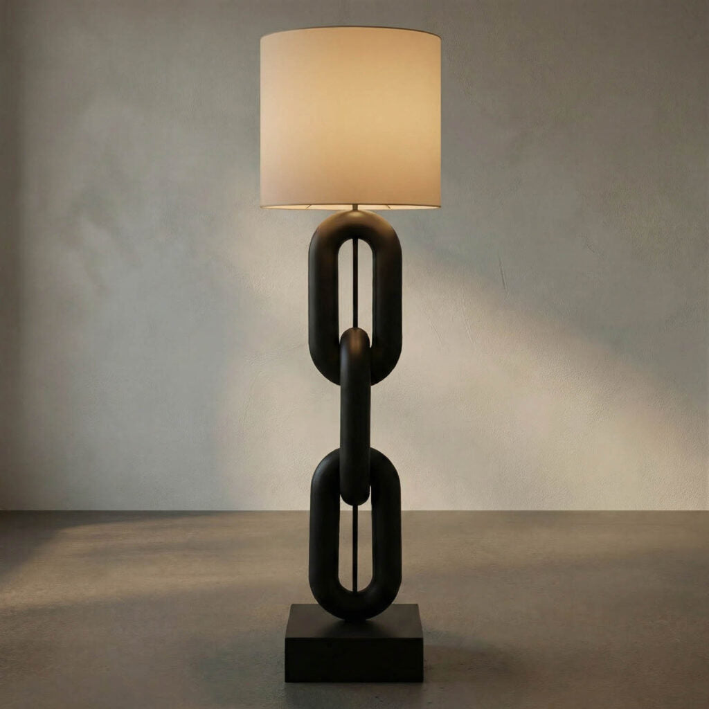 Noir Alcatraz Lamp W/Shade