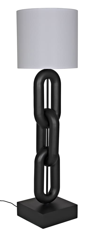 Noir Alcatraz Lamp W/Shade