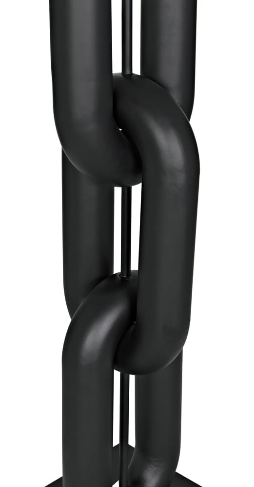 Noir Alcatraz Lamp W/Shade