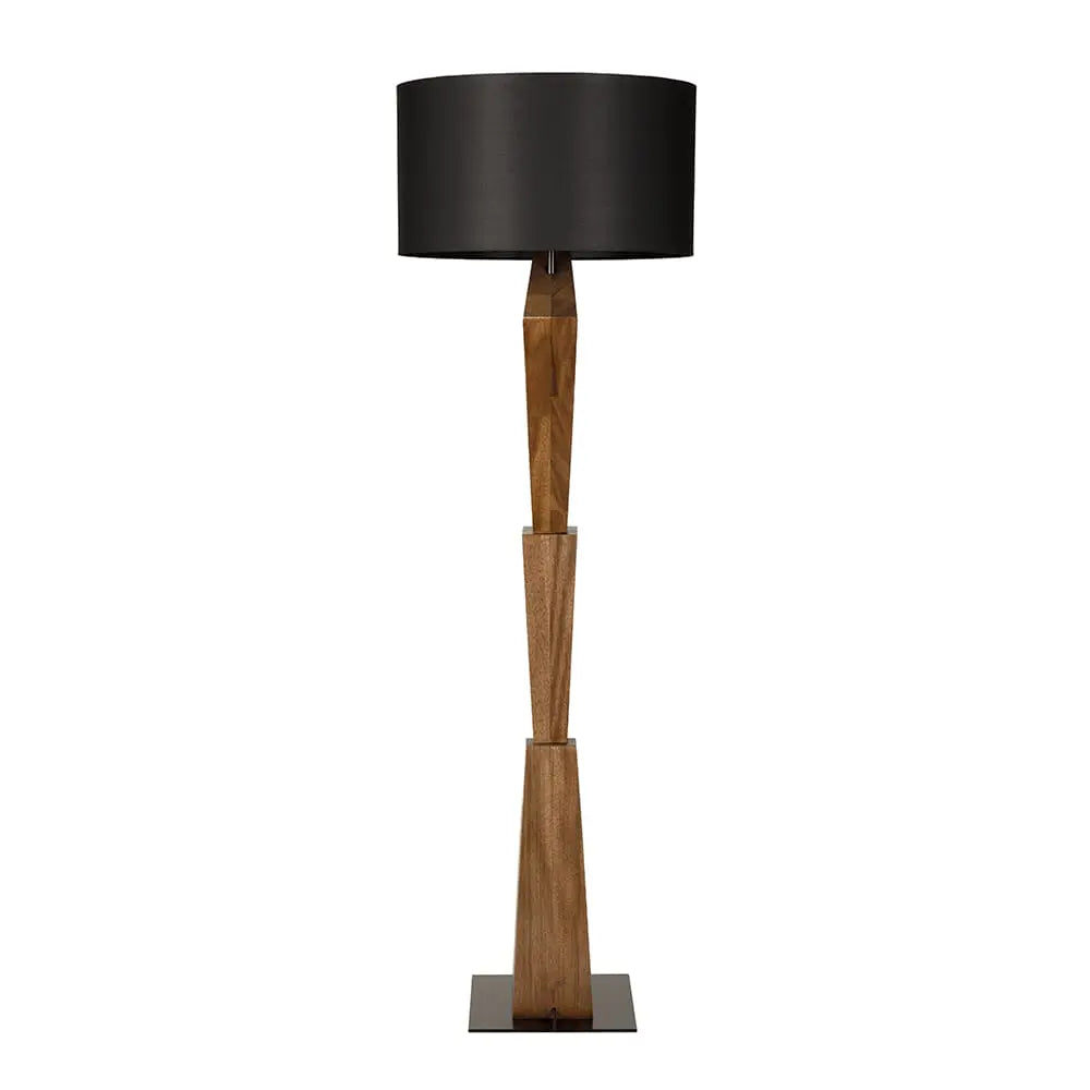 Noir Enigma Ii Floor Lamp With Shade