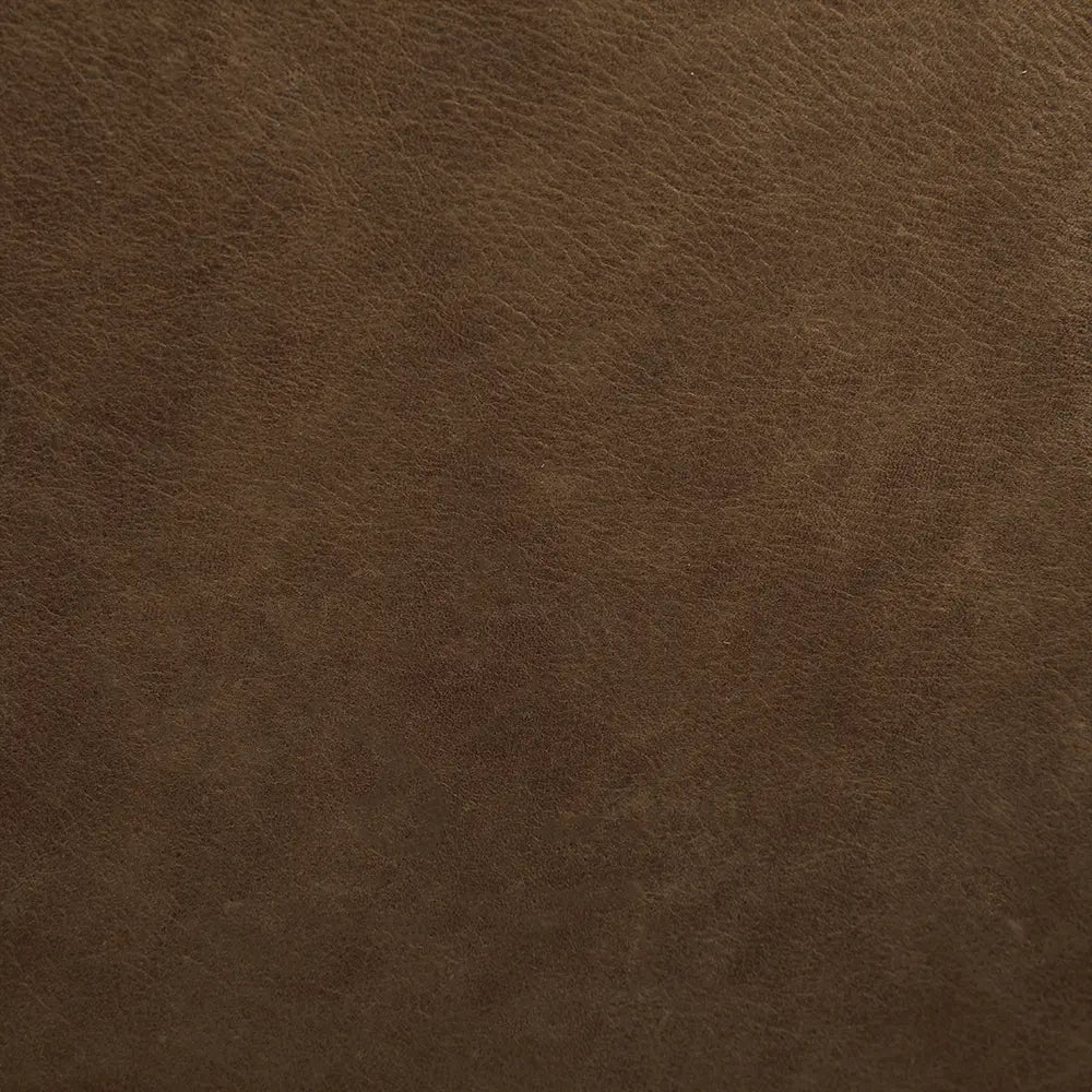 Noir Georgia Dining Chair, Orris Brown Leather