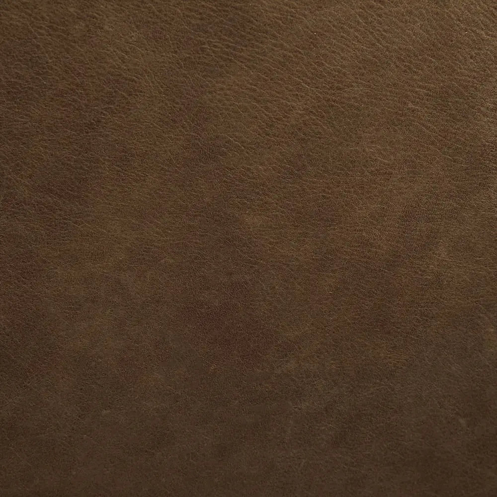 Noir Georgia Dining Chair, Orris Brown Leather