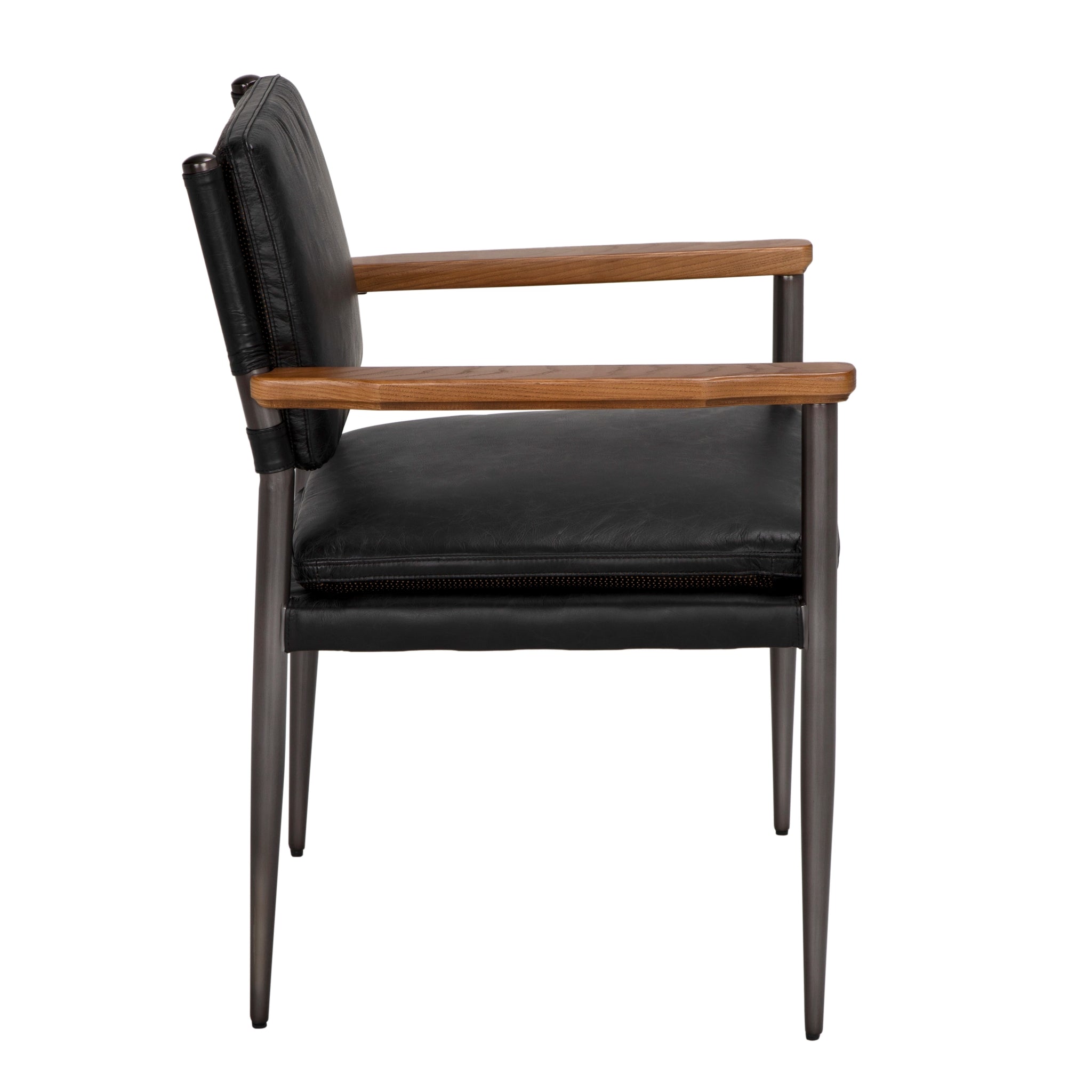 Noir Wooster Chair Dining Chair W Arms