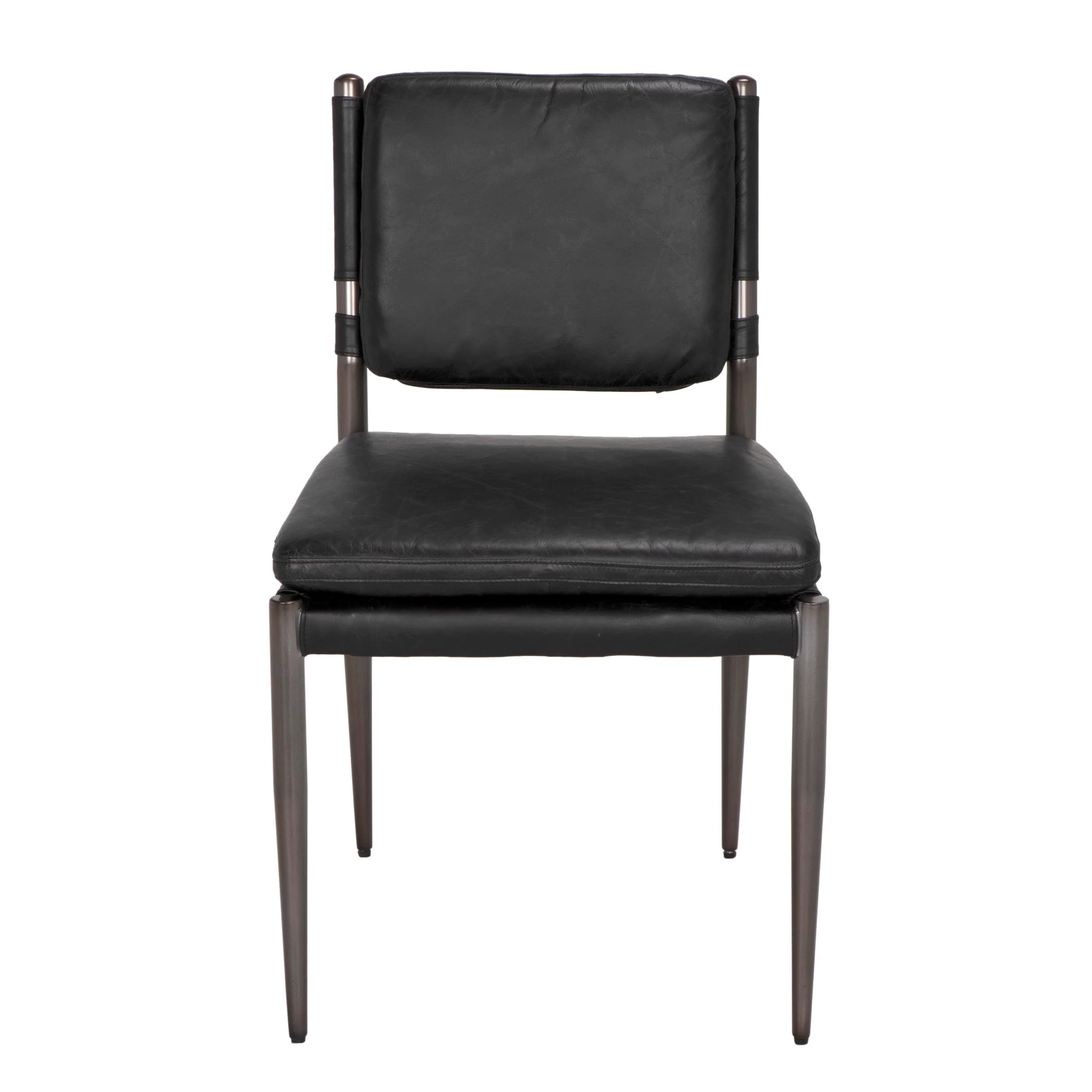 Noir Wooster Dining Chair, Black
