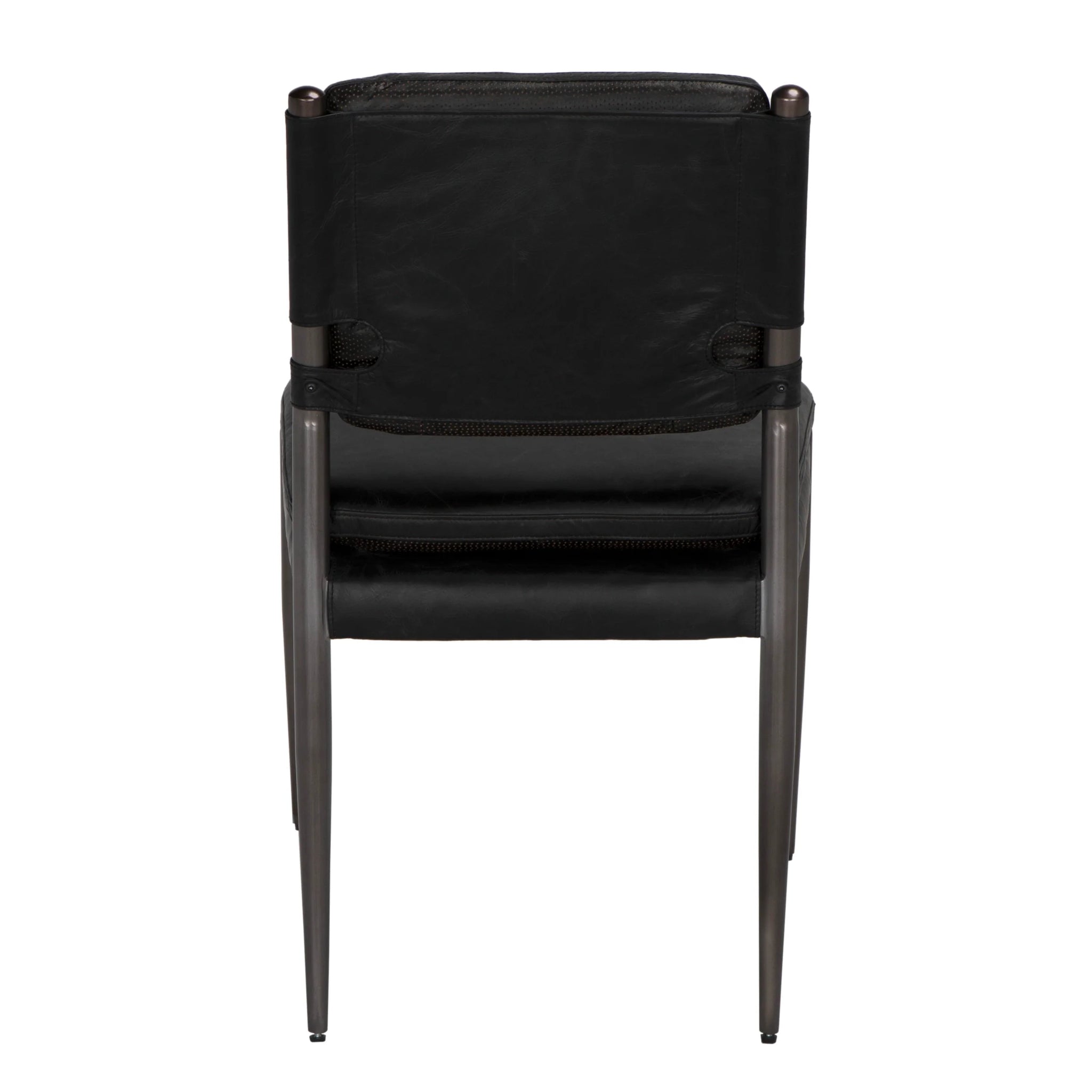 Noir Wooster Dining Chair, Black