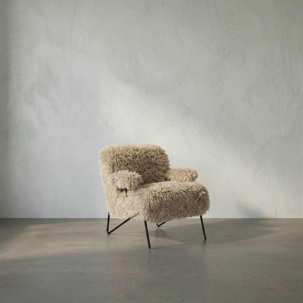 Noir Exeter Lounge Chair