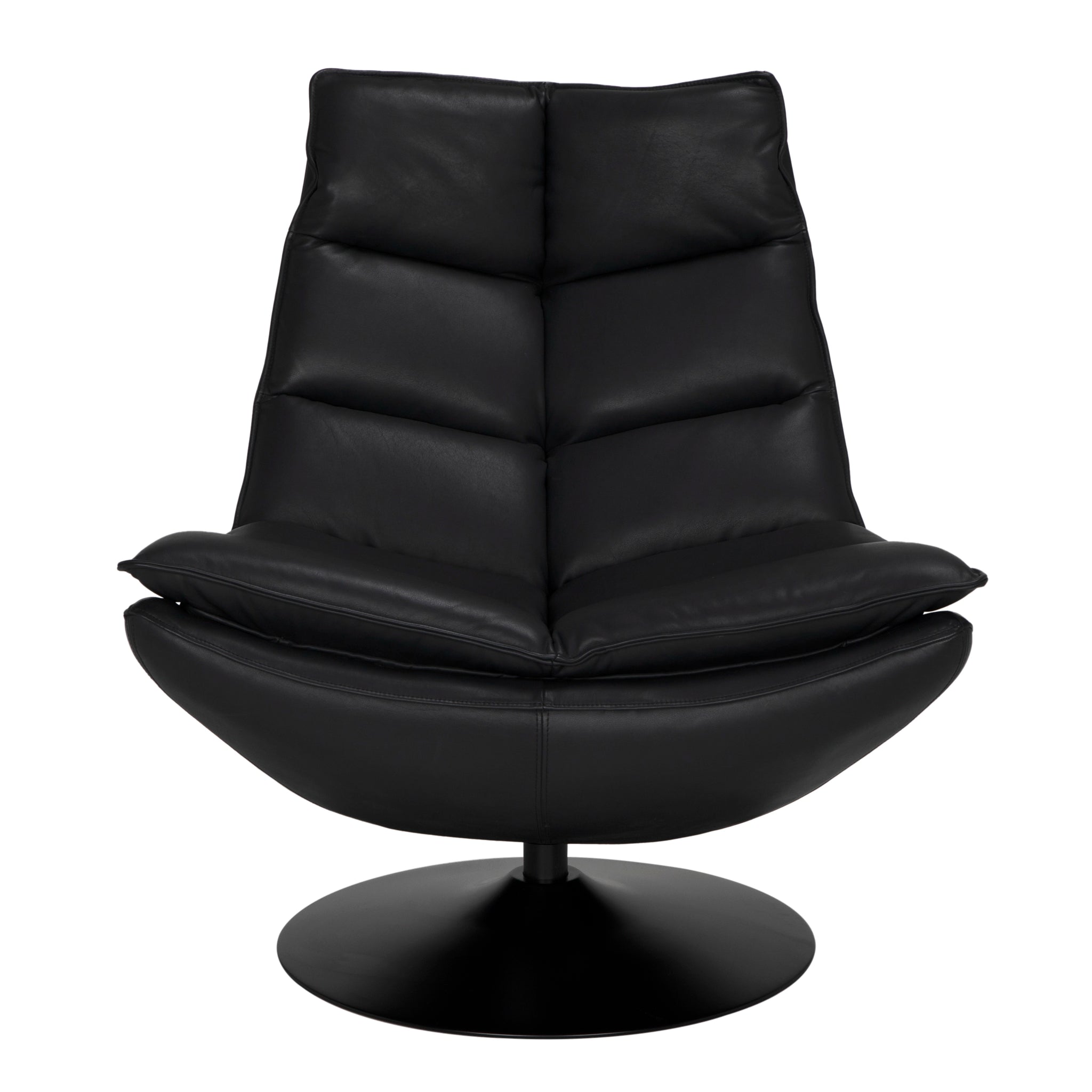 Noir Dante Swivel Chair