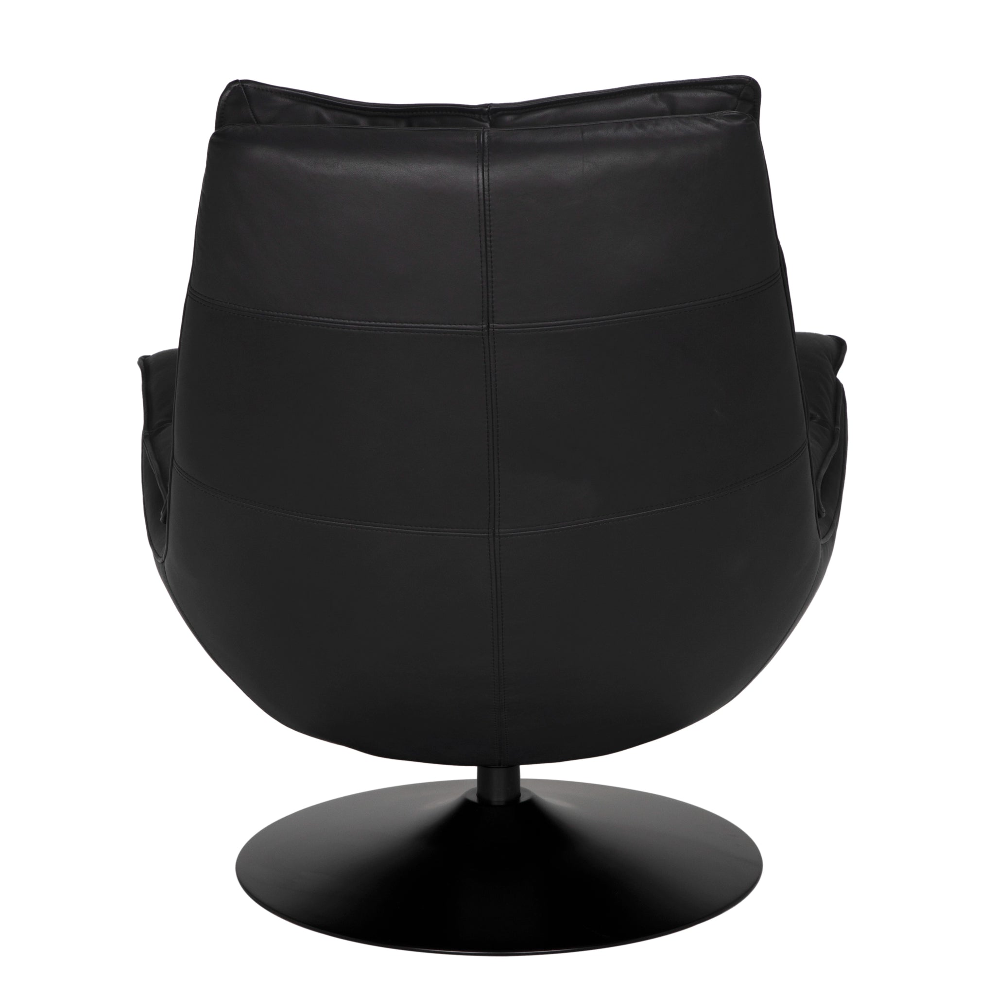 Noir Dante Swivel Chair