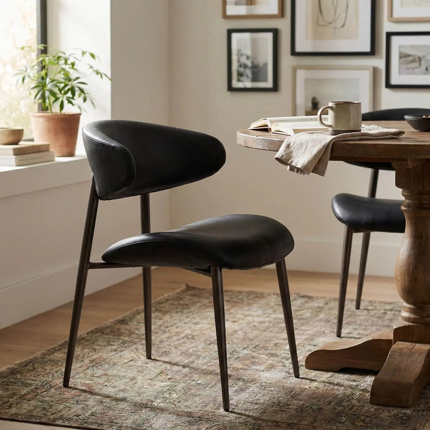 Noir Hakone Dining Chair