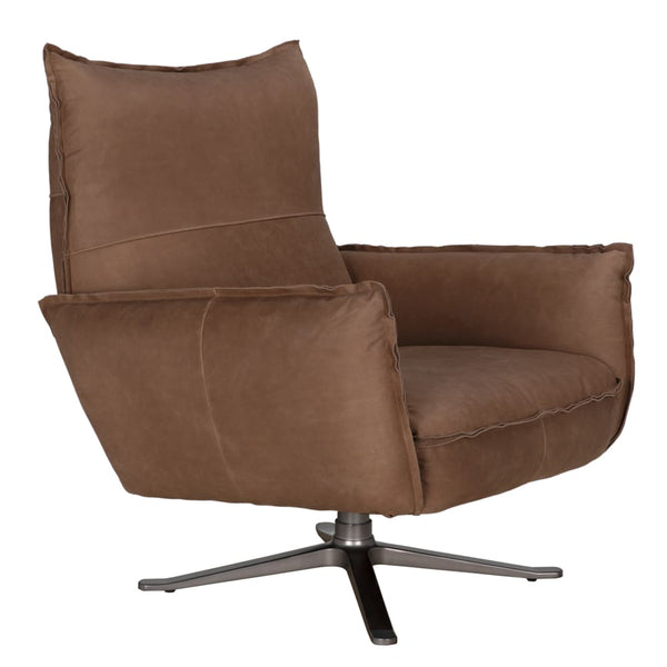 Noir Lawrenceville Swivel Chair