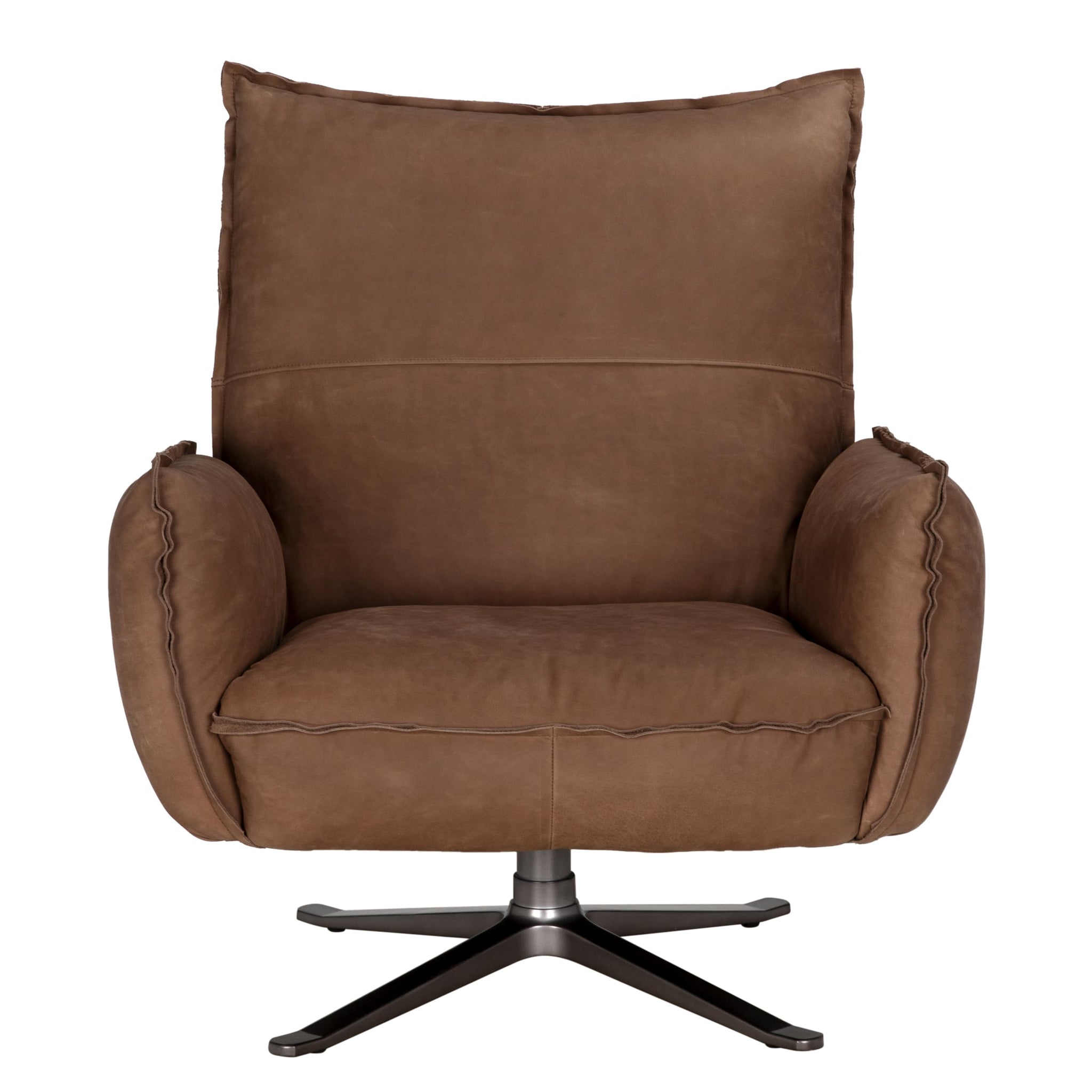 Noir Lawrenceville Swivel Chair